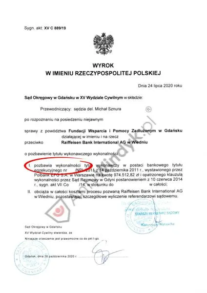 Dokumenty do uzyskania potwierdzenia