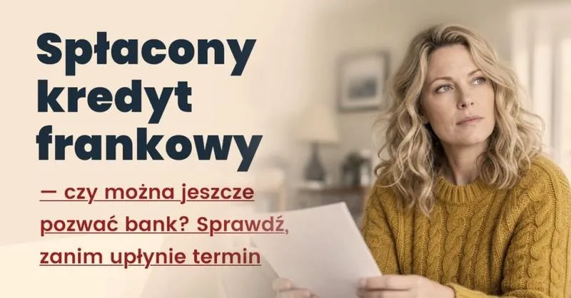 Korzyści z wygranej sprawy frankowej