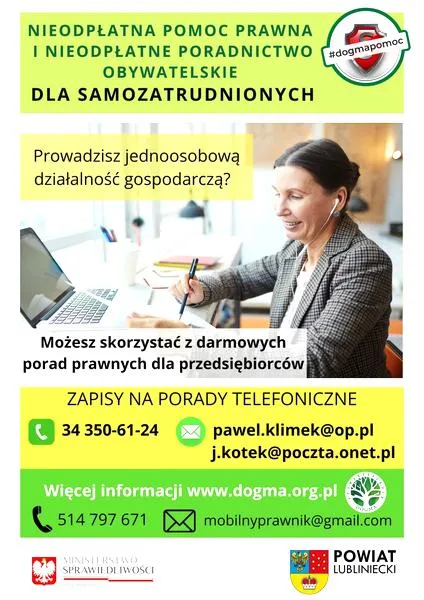 Nieodpłatne poradnictwo obywatelskie