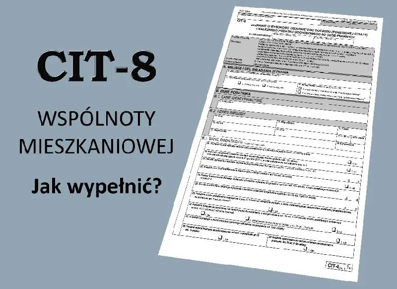 Obowiązek fundacji CIT-8