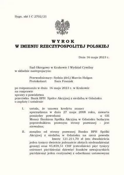 Odpis wyroku rozwodowego