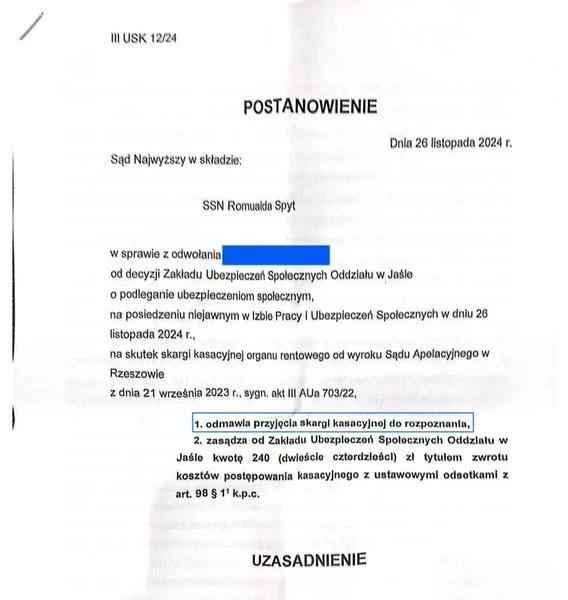 Opłaty za zastępstwo prawne