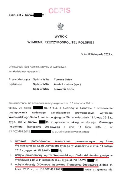 Procedury odwoławcze