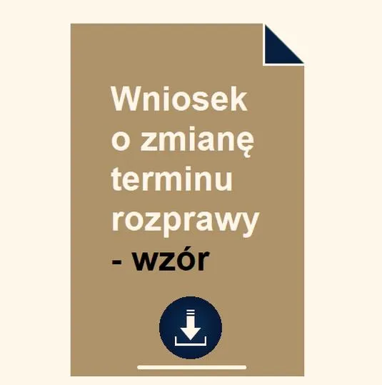 Przyczyny odroczenia