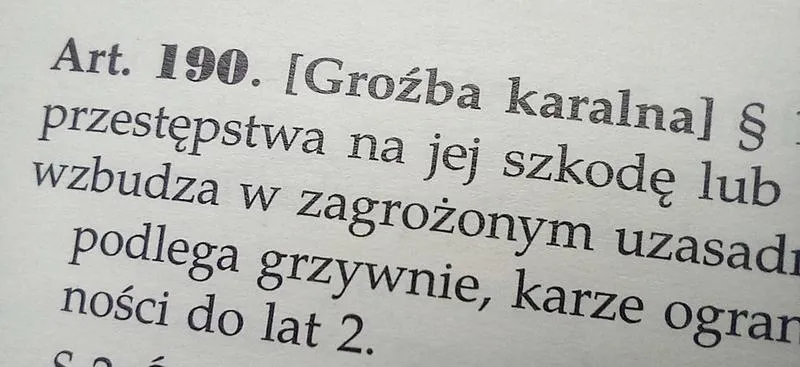 Różnice między groźbami