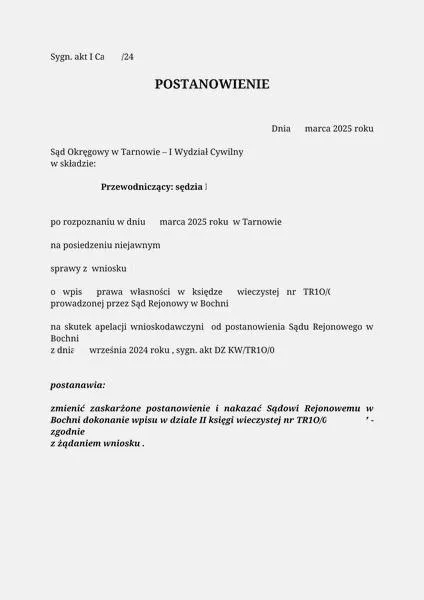 Terminy apelacji