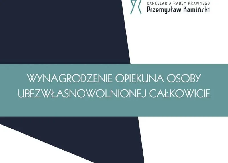Wynagrodzenie opiekuna prawnego
